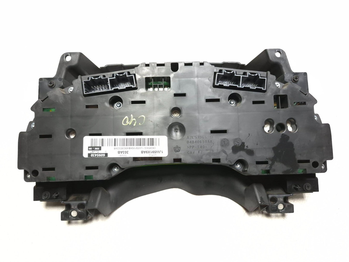 2010 Dodge Caliber Sxt Speedometer Instrument Cluster 68036303ab OEM 128k