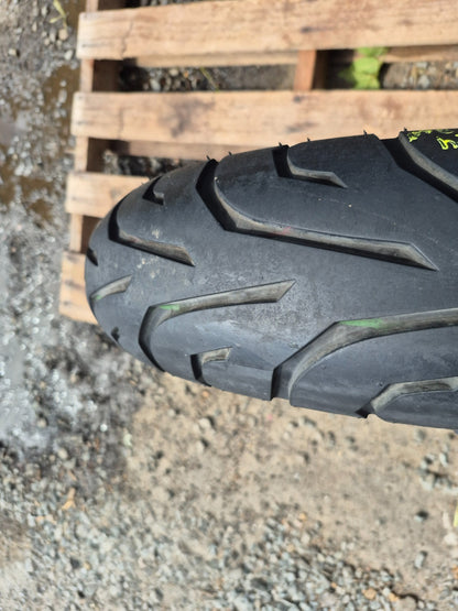 2008 Kawasaki Ninja 250r Ex250 Wheel Rim & Tire Front & Rear *straight* OEM
