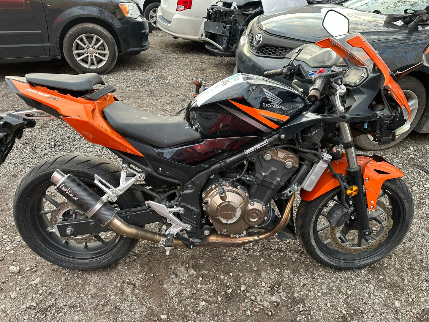2017 Honda Cbr500 Cbr500r Cb500f Engine 4.322 Miles