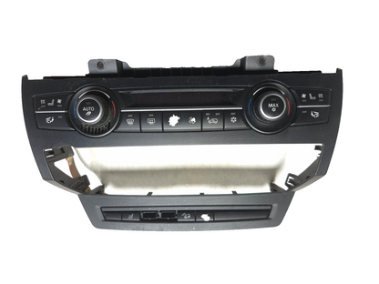 2008 BMW X6 E71 Heater A/c Air Temperature Control Panel OEM