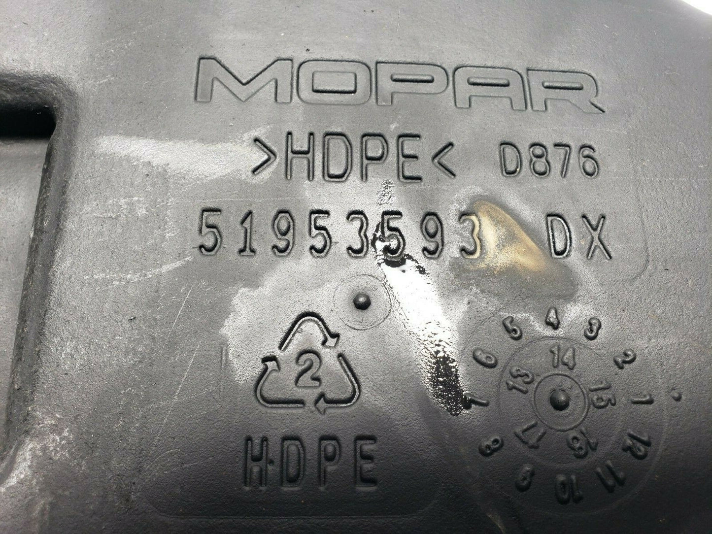 15 16 17 Jeep Renegade Rear Splash Guard Right Pass Pair OEM 62k Miles