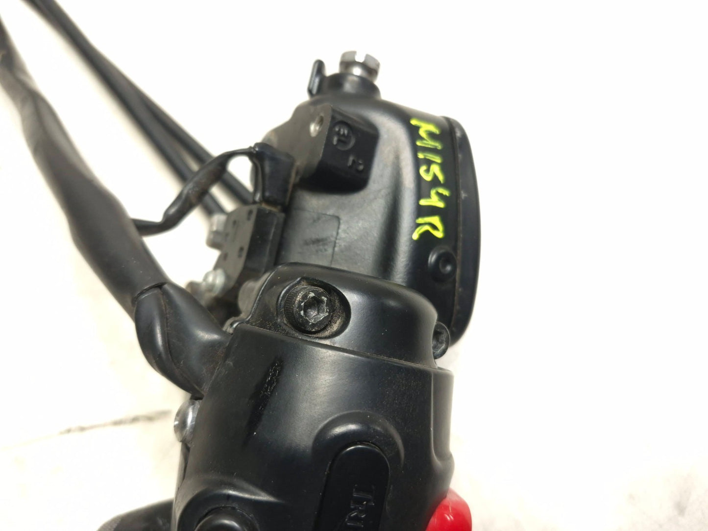 2014 Triumph America Brake Master Cylinder & Right Switch W/throttle Grip OEM