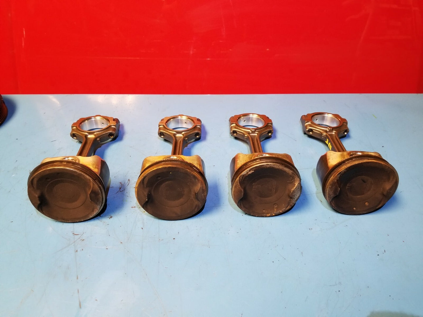 2014 Nissan Rogue 2.5l Piston W/ Connecting Rod 4pcs OEM