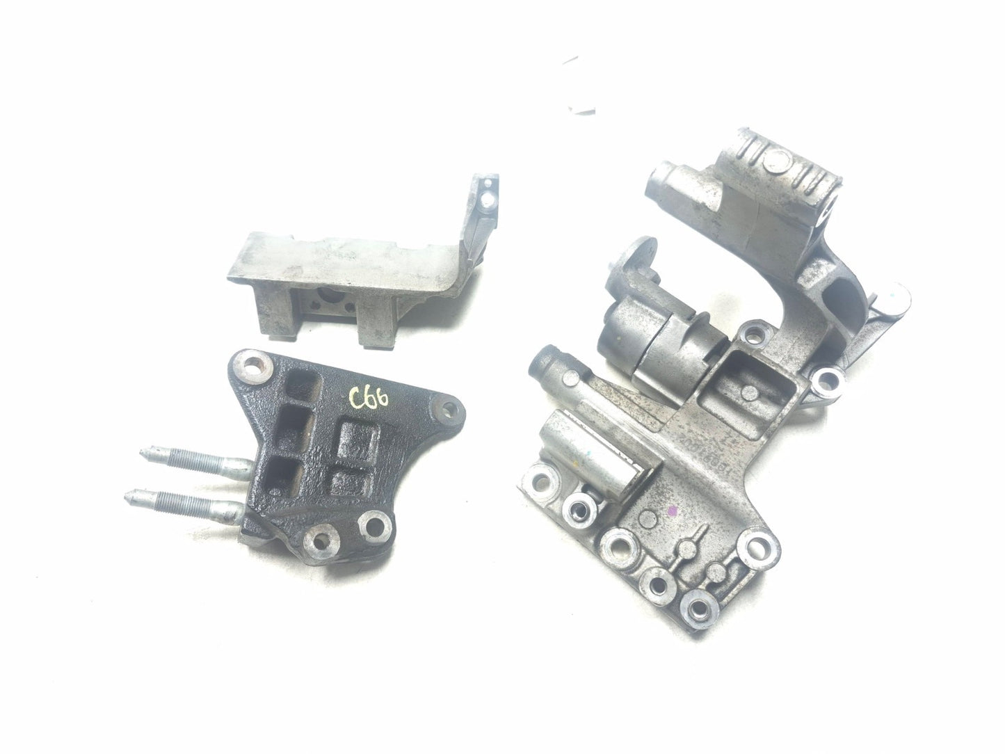 2012 Hyundai Sonata 2.4l Belt Tensioner & A/c Compressor Bracket 3 Pcs OEM
