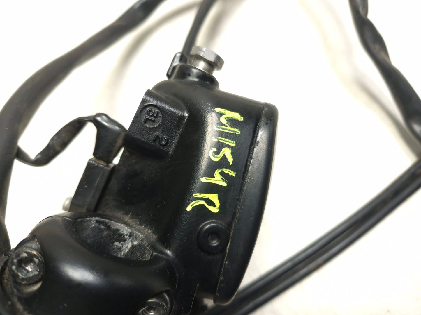 2014 Triumph America Brake Master Cylinder & Right Switch W/throttle Grip OEM