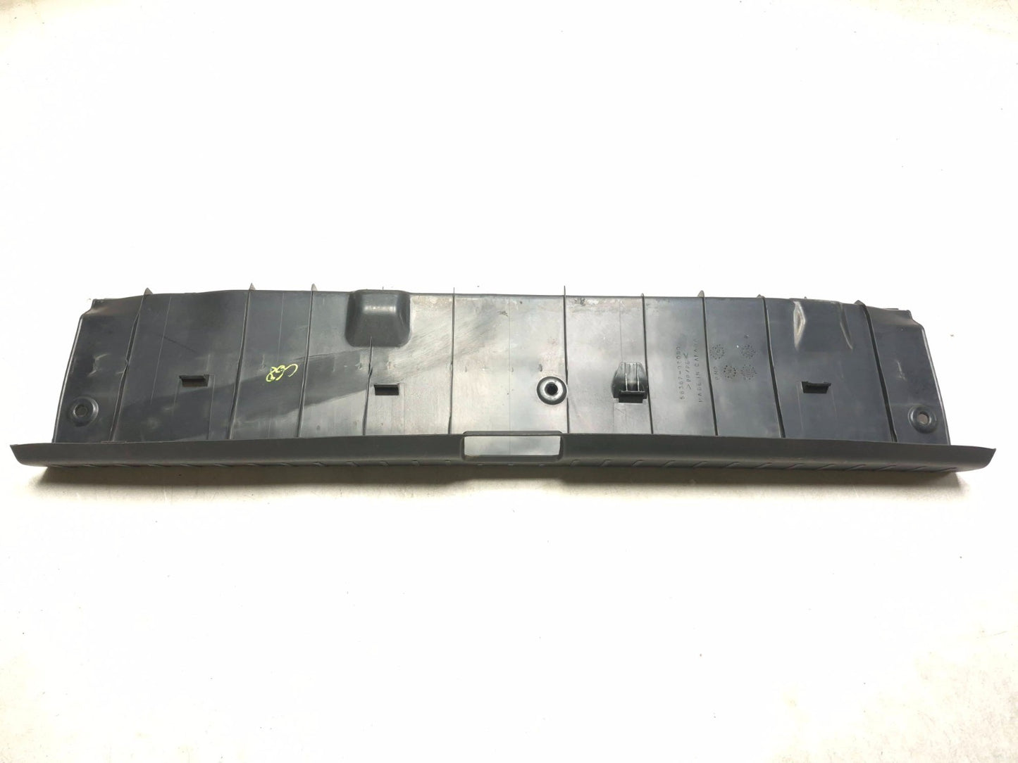 2007 Toyota Corolla Trunk Trim Scuff Plate Latch Cover Panel 58387-02050 OEM