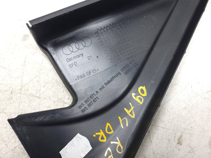 2009 - 2016 Audi A4 S4 Sedan Door Window Frame Trim Rear Driver Side Left OEM