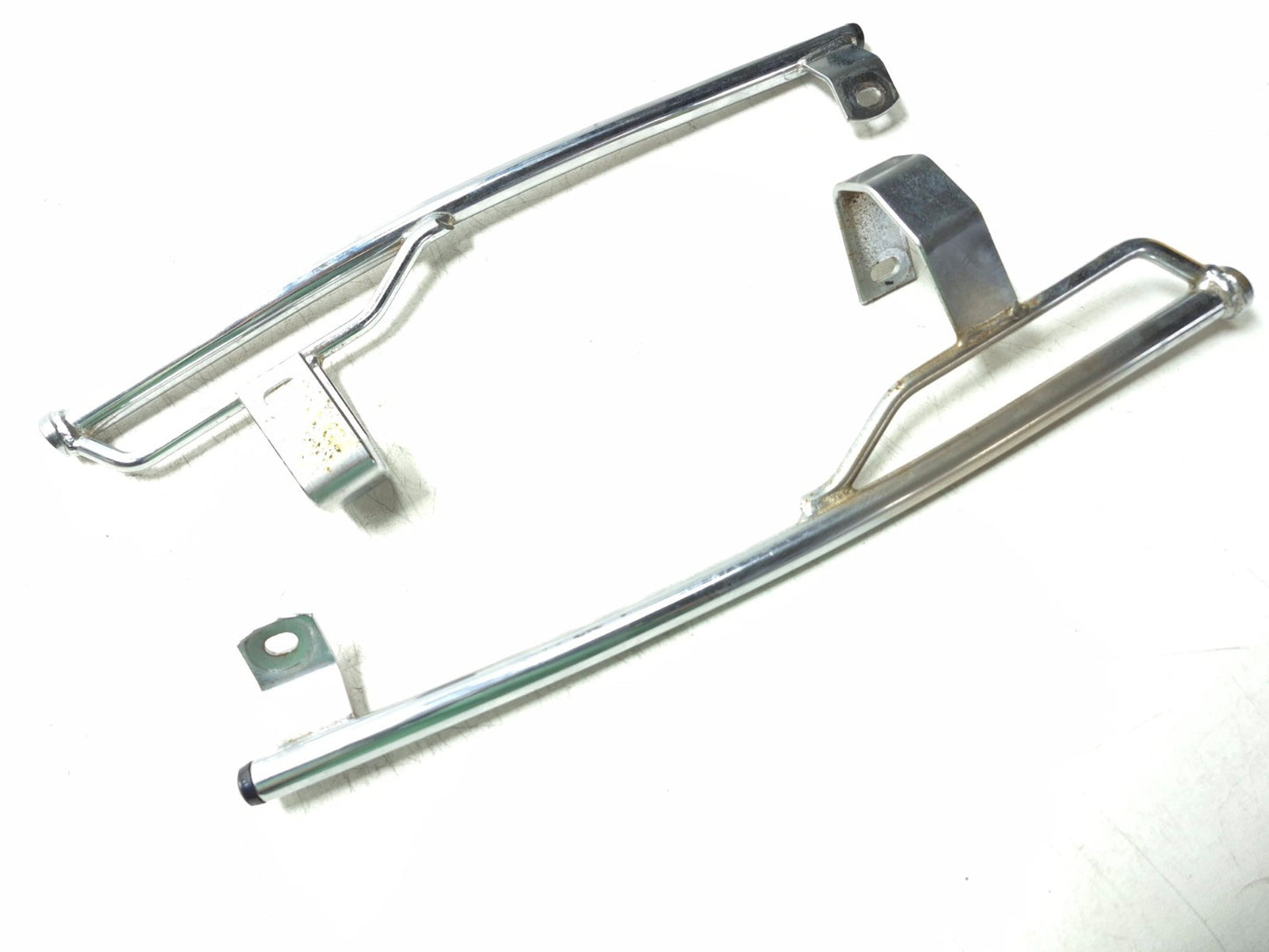 1985 Honda Shadow Vt500c Rear Passenger Grab Bar Pair OEM