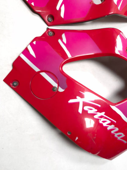 1993 Suzuki Gsx 600 Fp Katana Left & Right Fairing Cowling Pair OEM