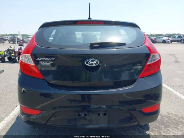 2014 Hyundai Accent Hatch Trunk Lock Cover Trim Panel OEM