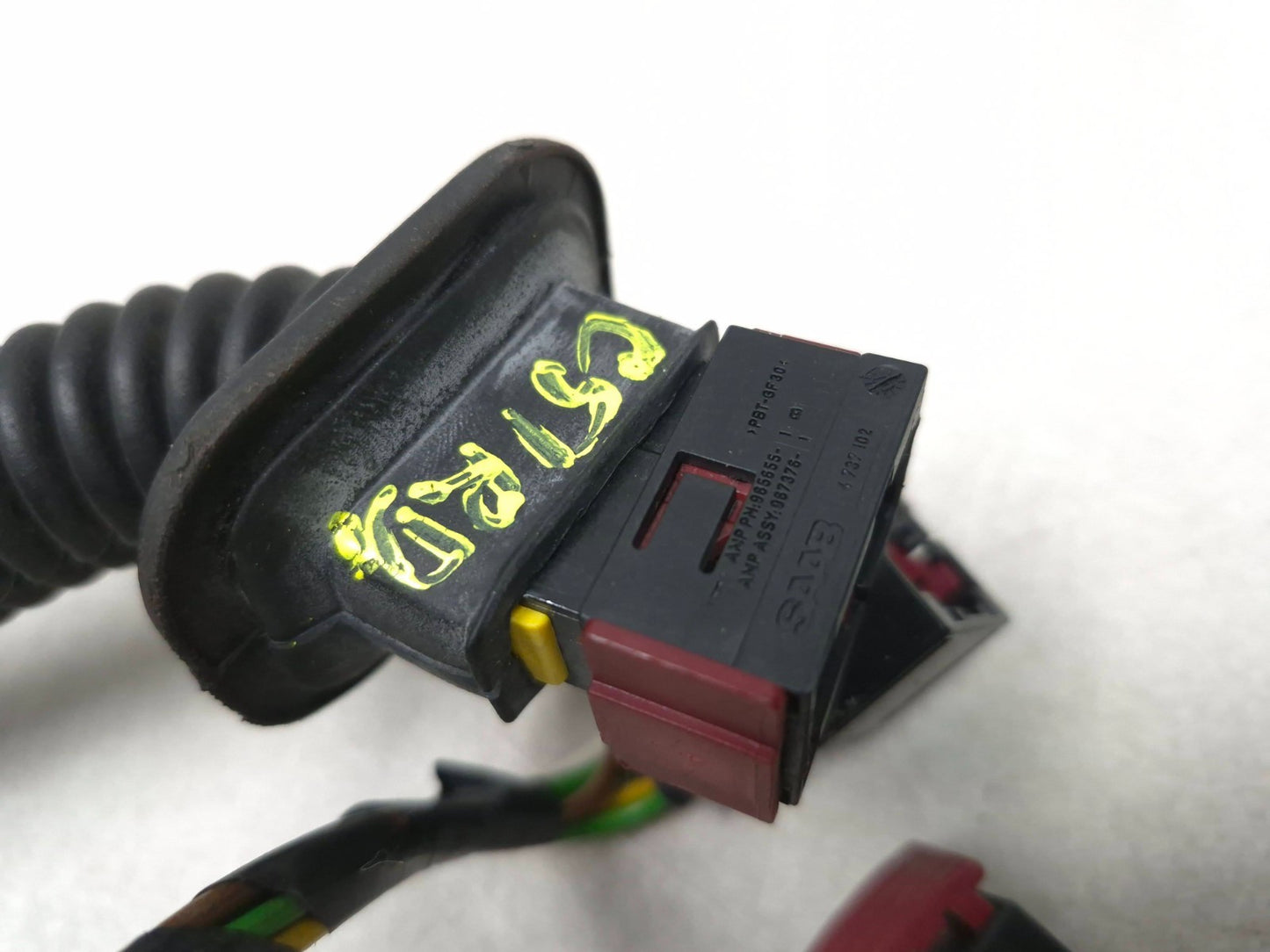 2007 Saab 9-5 Aero Rear Driver Door Wiring Harness OEM