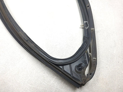 07-09 Mitsubishi Outlander Door Weatherstrip Seal Rear Driver Side Left 2pcs OEM