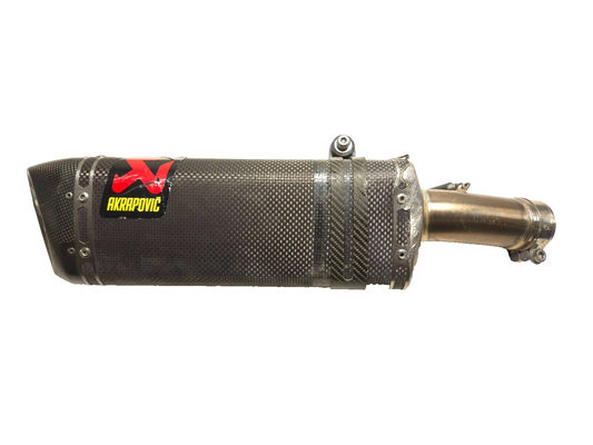 2023 Kawasaki Ninja 400 Ex400 Akrapovic Slip On Muffler Exhaust