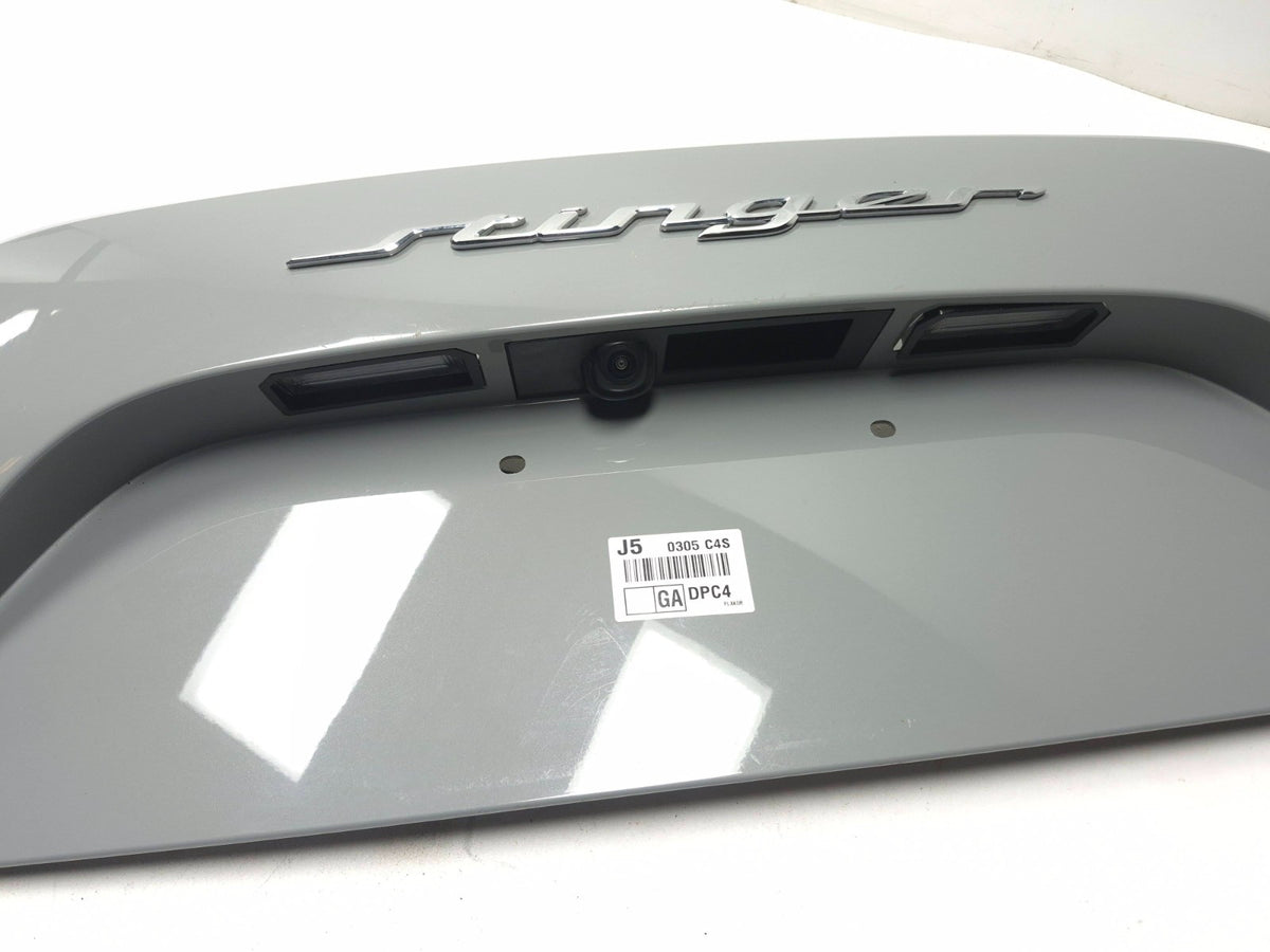 2022 Kia Stinger Rear Tailgate Lid Back Cover Panel W/ Rear View Camera OEM