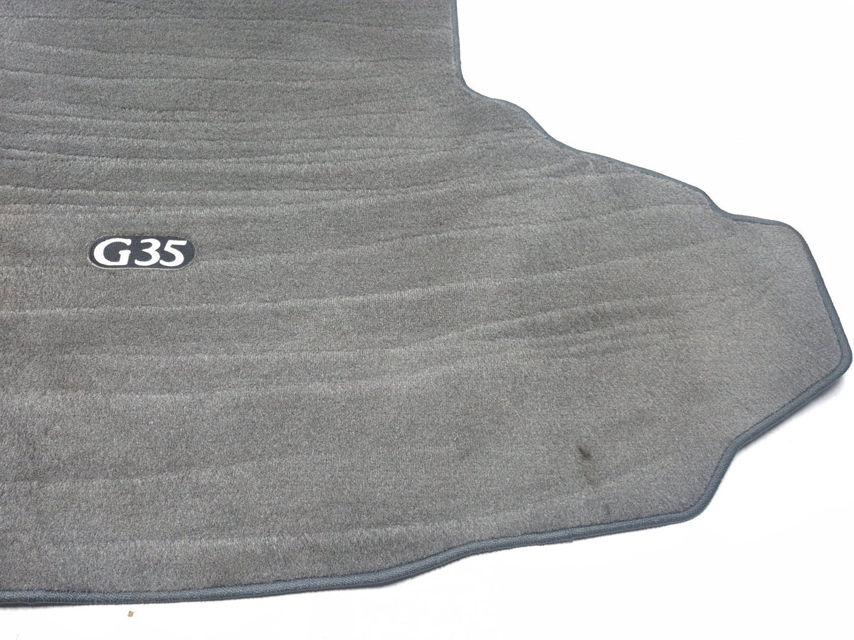 2003 Infiniti G35 Sedan Trunk Cargo Luggage Floor Mat Carpet 999e3-jn001 OEM