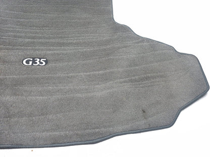 2003 Infiniti G35 Sedan Trunk Cargo Luggage Floor Mat Carpet 999e3-jn001 OEM