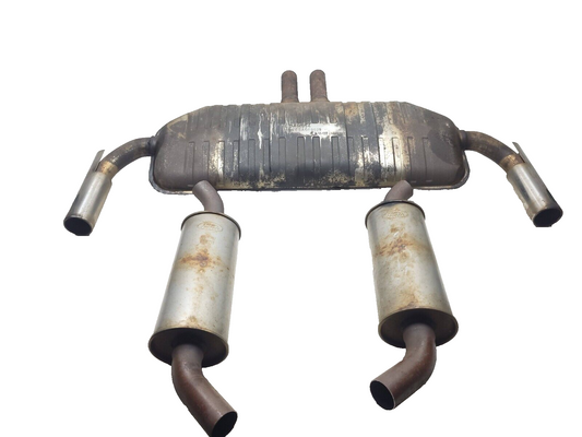 2007 Land Rover 4.2l Rear & Center Exhaust Muffler 3 Pcs OEM