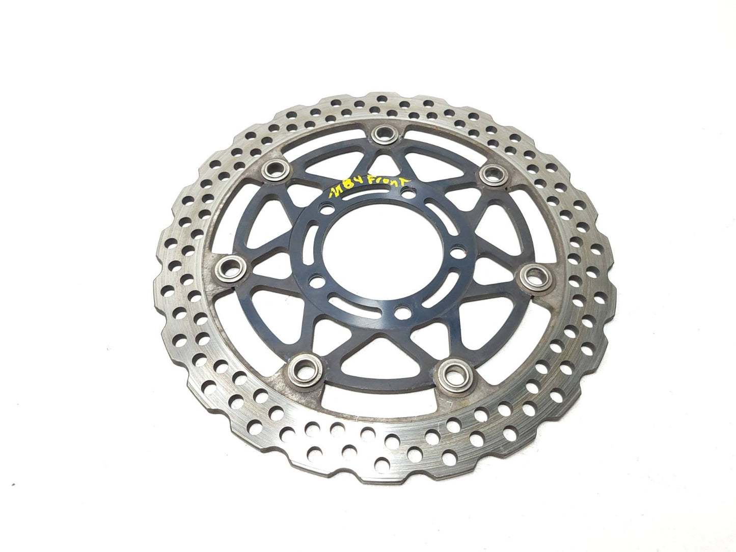 2007 Kawasaki Ninja Zx-6r Zx600 Front Rear Brake Disc 3pcs OEM