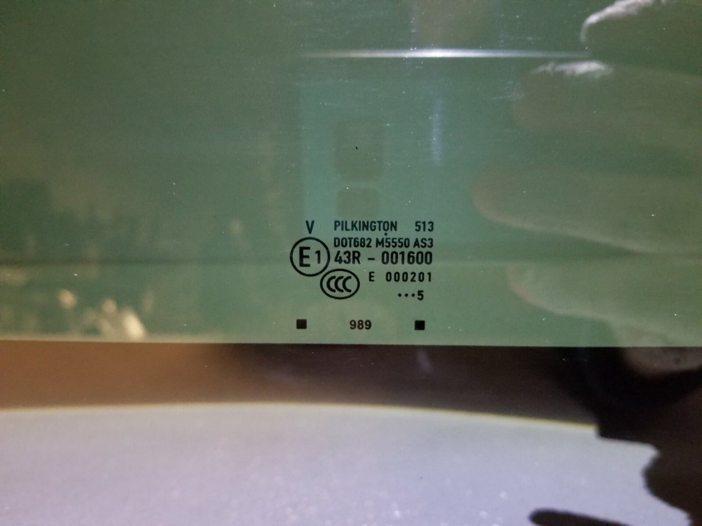 2015 Audi Q7 Front Sunroof Glass Panel OEM