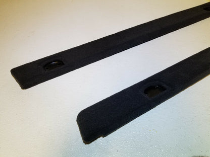 2015 Audi Q7 Trunk Cargo Floor Side Lining Trim Cover Left & Right Pair OEM