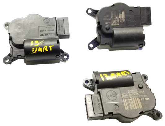 2013 Dodge Dart Heater Blend Door Motor Actuator 3pcs OEM