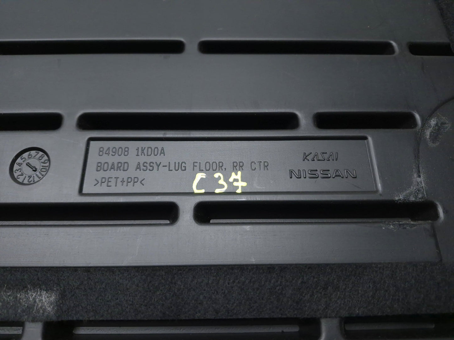 2011 Nissan Juke Trunk Floor Carpet Spare Tire Cover OEM