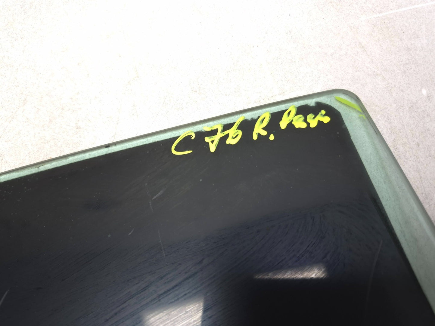 2008 Acura Tl Rear Door Window Glass Passenger Side Right OEM