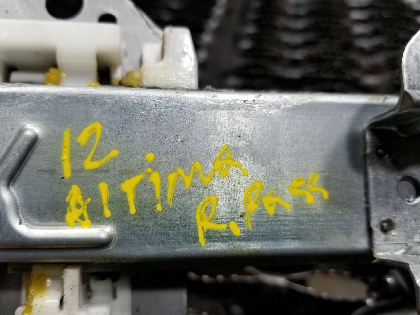 09 10 11 12 Nissan Altima Rear Right Pass Power Window Regulator Motor OEM 78k