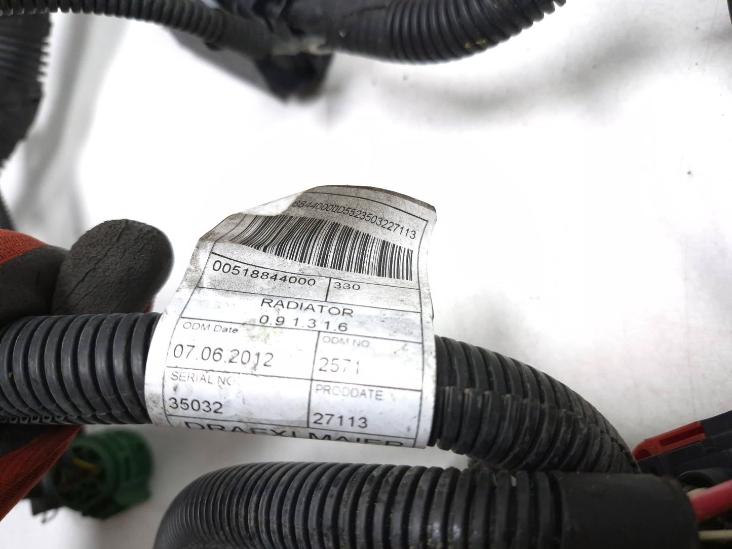 2014 Fiat 500l Engine Compartment Wiring Harness W/ Fuse Box OEM