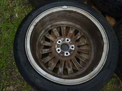 2011 BMW 750li Wheel Rim W/ Tire 245/45/r19 19x8.5j 4.8/32 Et 25 4 Pcs OEM