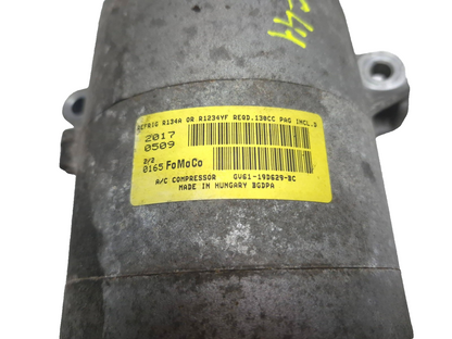 2017 Ford Transit Connect Xl A/c Compessor OEM Gv61-19d629-bc