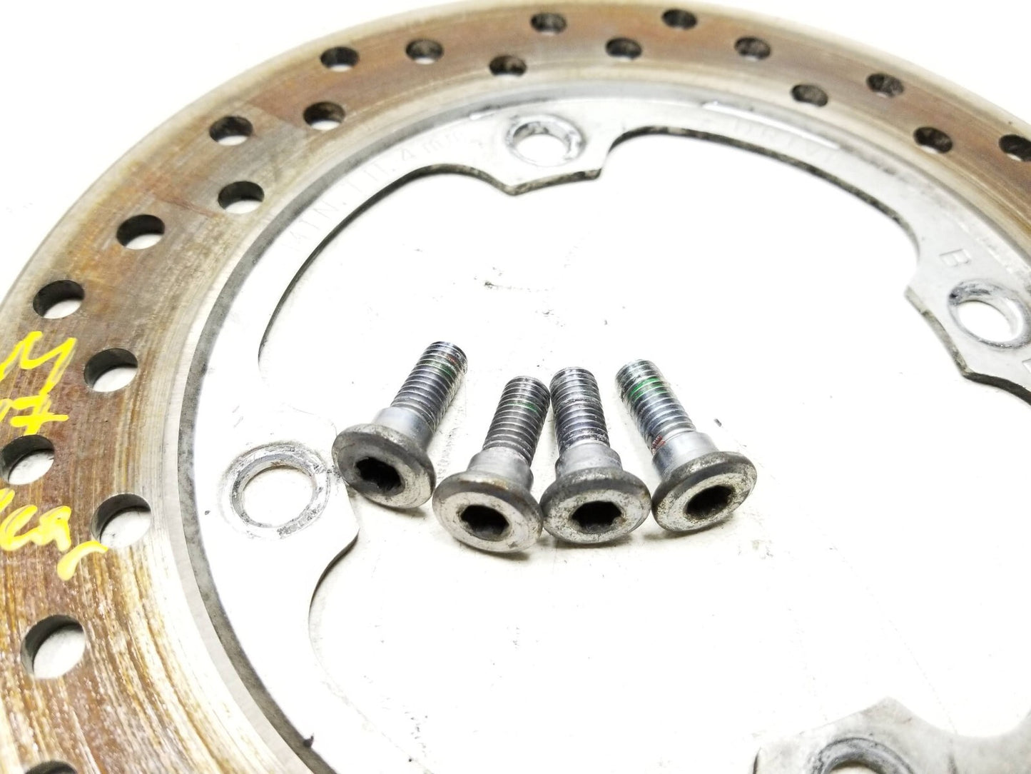 2002 2003 Honda Cbr900rr Cbr954rr Rear Brake Disk Rotor OEM