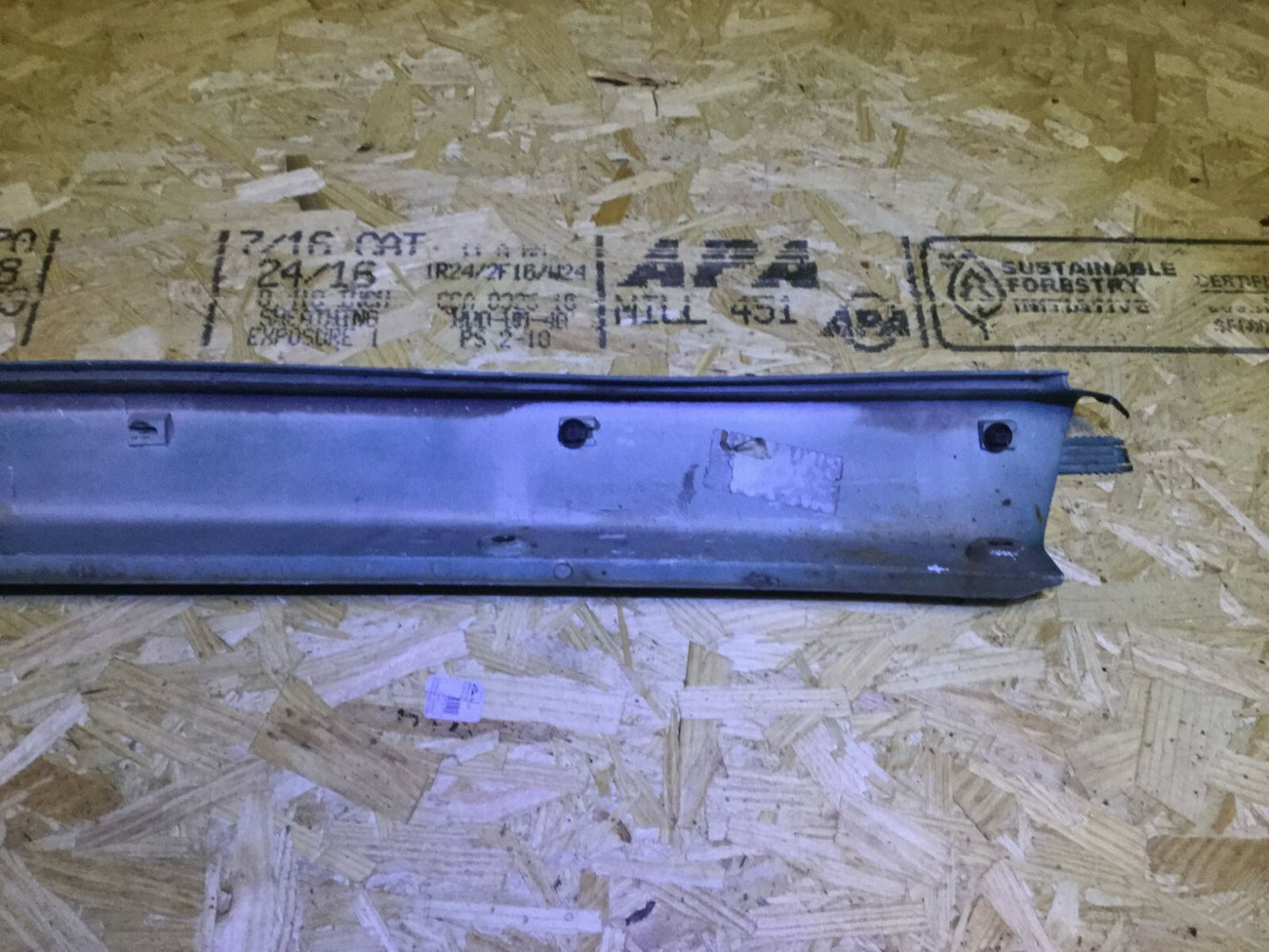 2001 Mercedes Benz W163 Ml320 Skirt Rocker Panel Molding Driver Side OEM