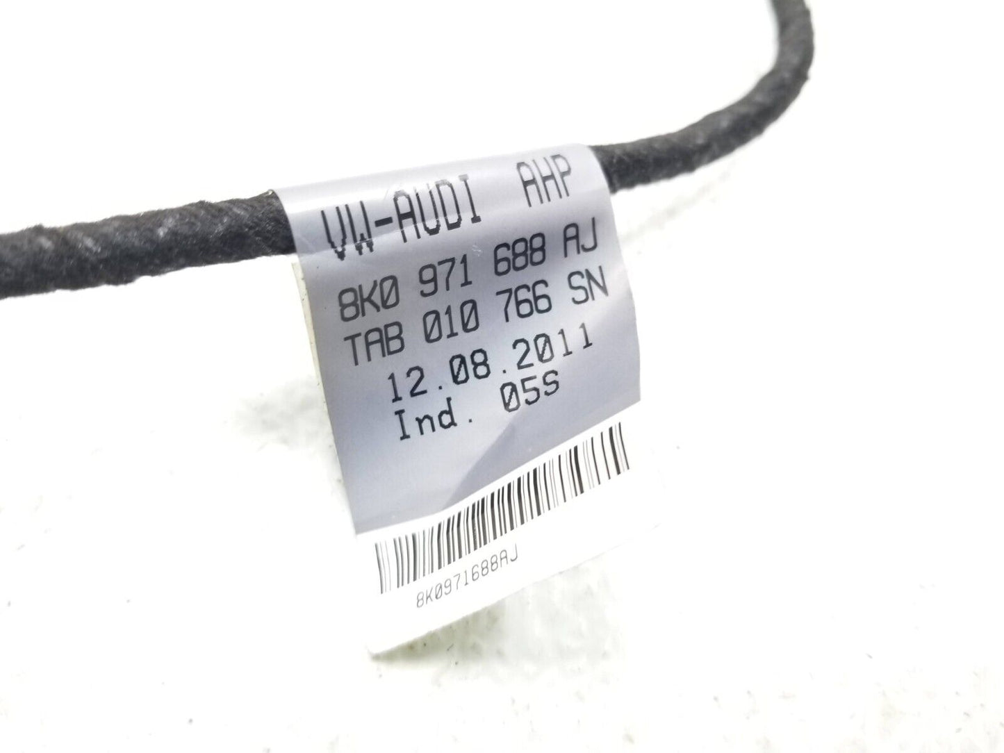 13 14 15 16 Audi A4 S4 Rear Door Wire Harness Right Passenger Side OEM
