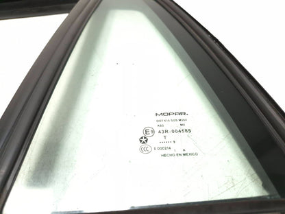 2010 Dodge Caliber Sxt Rear Door Vent Glass Driver Side Left OEM