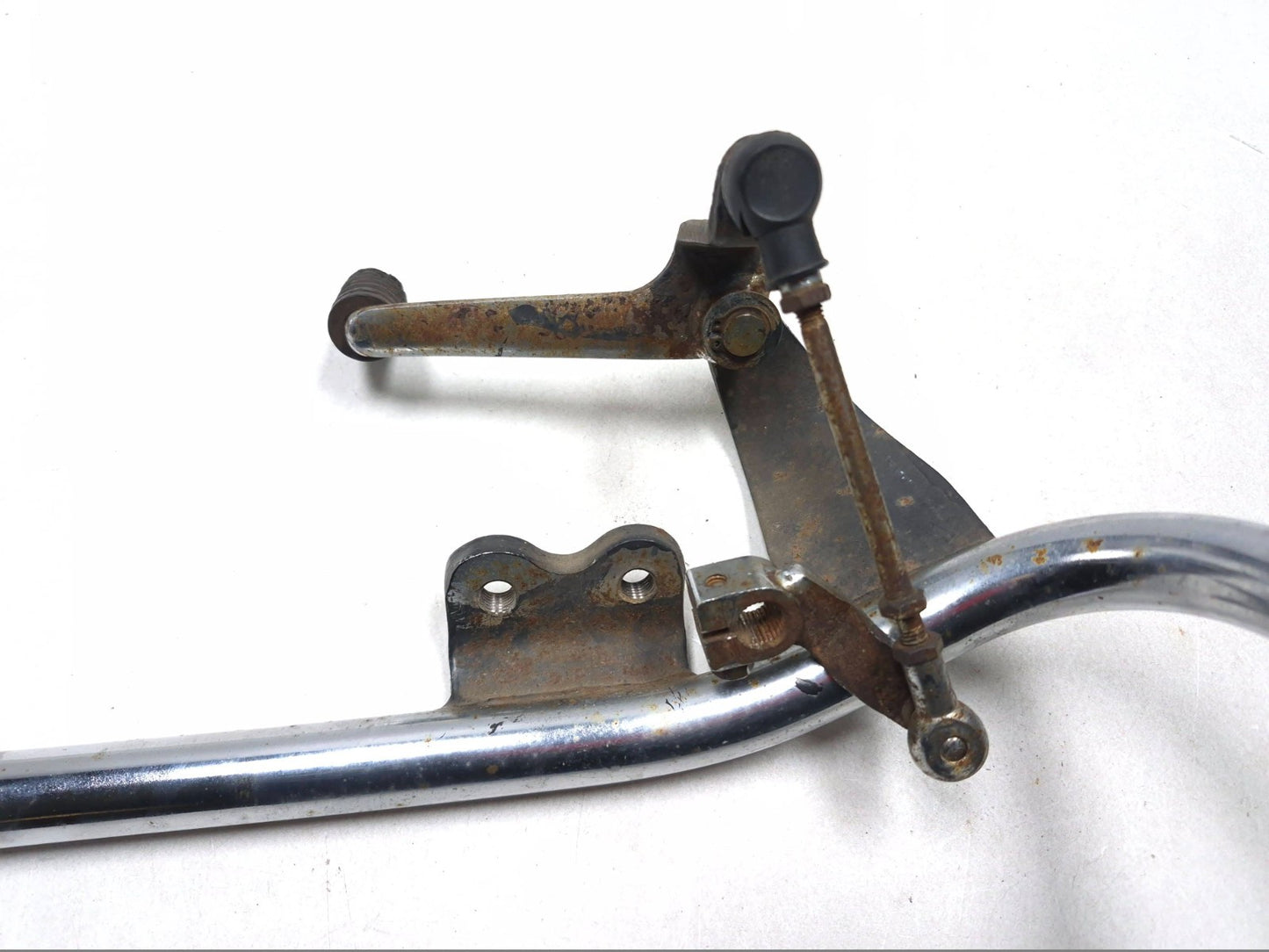 1996 Yamaha Virago Xv750 Left & Right Footrest Bracket Pair OEM