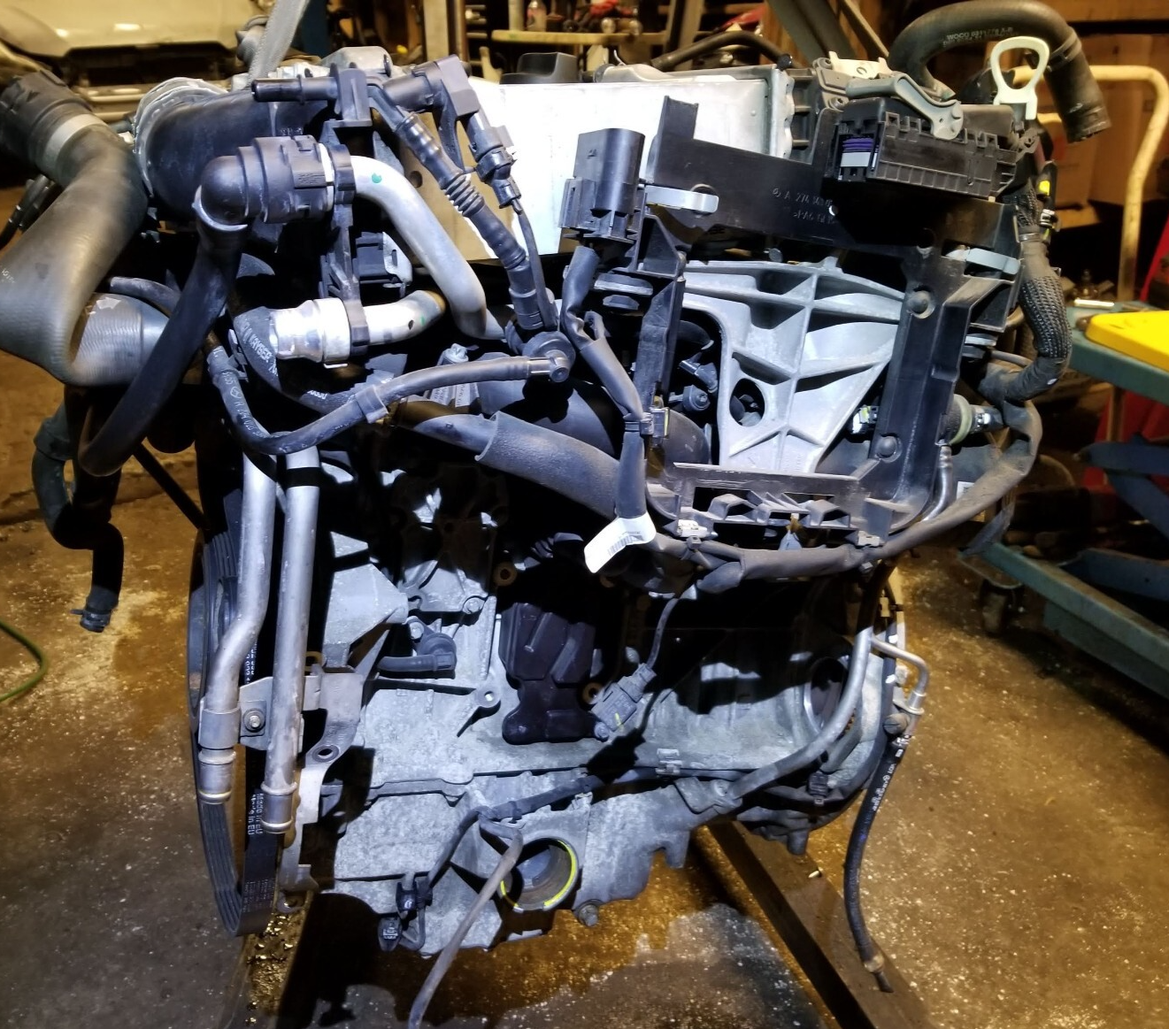 2015 Mercedes C300 Engine Motor 4matic AWD W/turbo M274 W205 OEM **damage** ✅