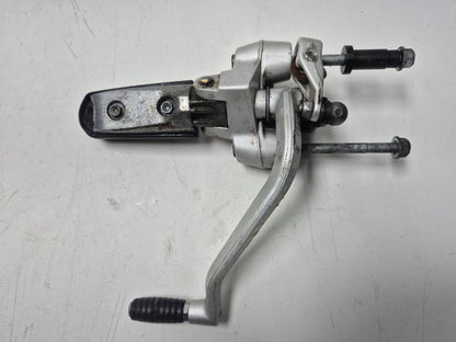 2022 Moto Guzzi V7 Front Left Foot Peg & Bracket W/ Shifter Gear Lever OEM