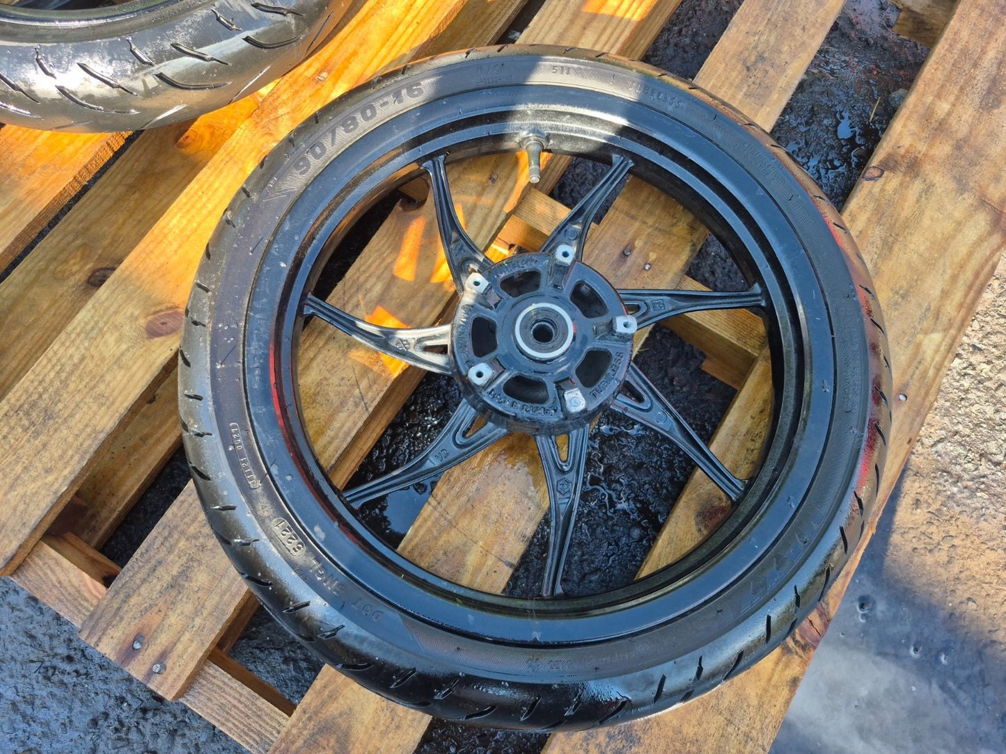 2022 Piaggio Liberty 150 Wheel Rim W/tire Front & Rear Pair OEM