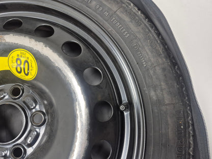 2013 Volvo S60 Compact Spare Tire Wheel 125/80r17 OEM 31317980
