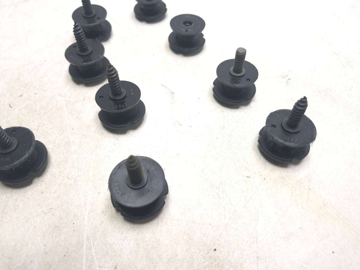 2008 Acura Tl Rear Trunk Clips Tie Down Hanging Hook 9pcs OEM