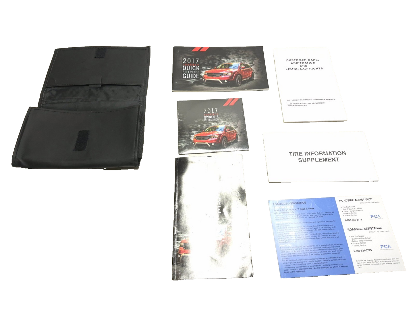 2017 Dodge Journey Owner's Manual Book & Case OEM