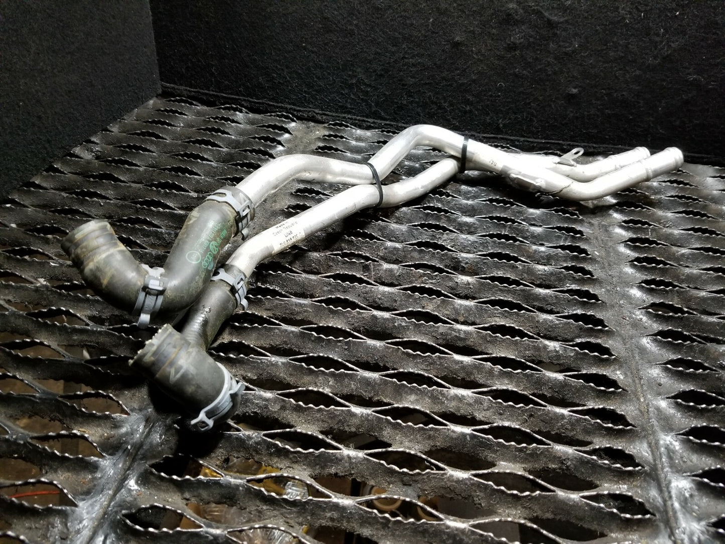 2015 Audi Q7 Heater Water Return Hose Line Pipe OEM