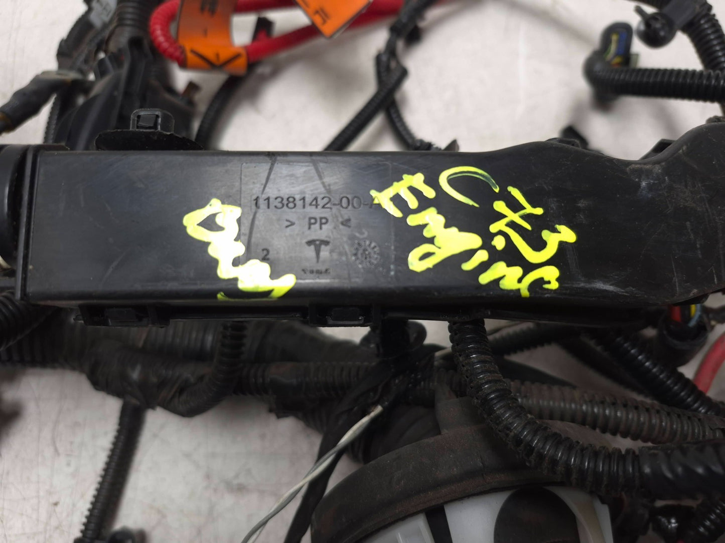 2019 Tesla Model 3 Front Body Wire Harness OEM