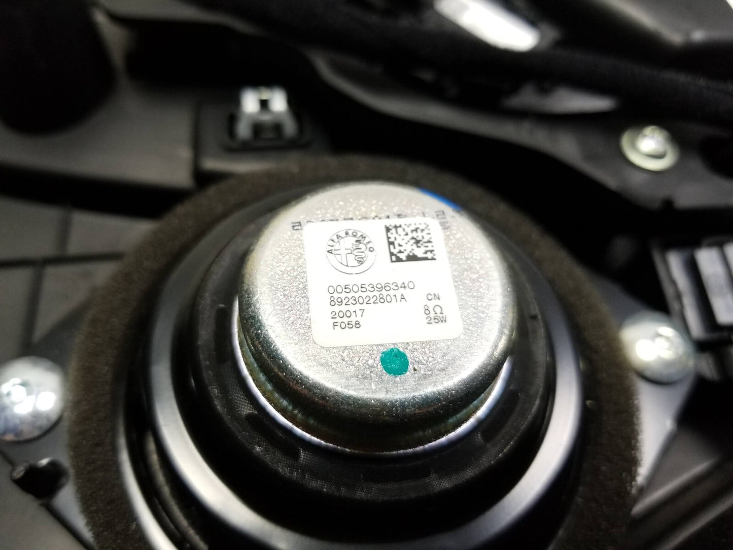 2017-2023 Alfa Romeo Stelvio Door Panel Trim Front Driver Side Left OEM