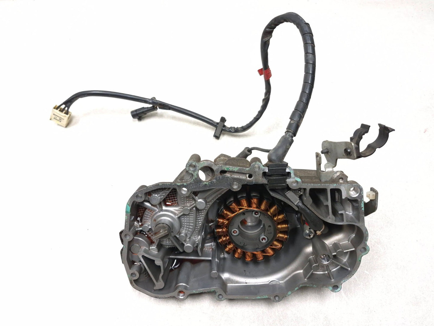 2018 Piaggio Bv 350 Flywheel Cover W/ Water Pump Assy OEM