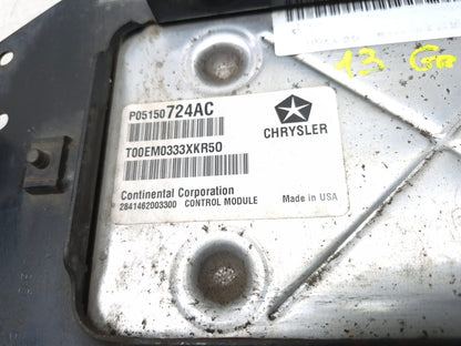 2013 Dodge Grand Caravan Ecu Ecm Engine Control Module 05150724ac Oem✅