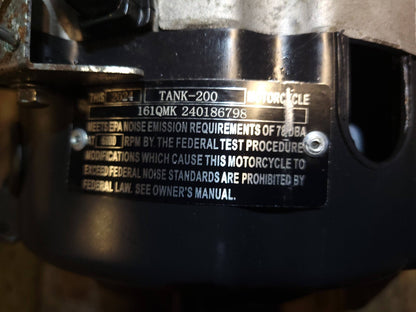 2023 Qianxin Fy200t Tank Pro Complete Engine Motor 168 Сс OEM