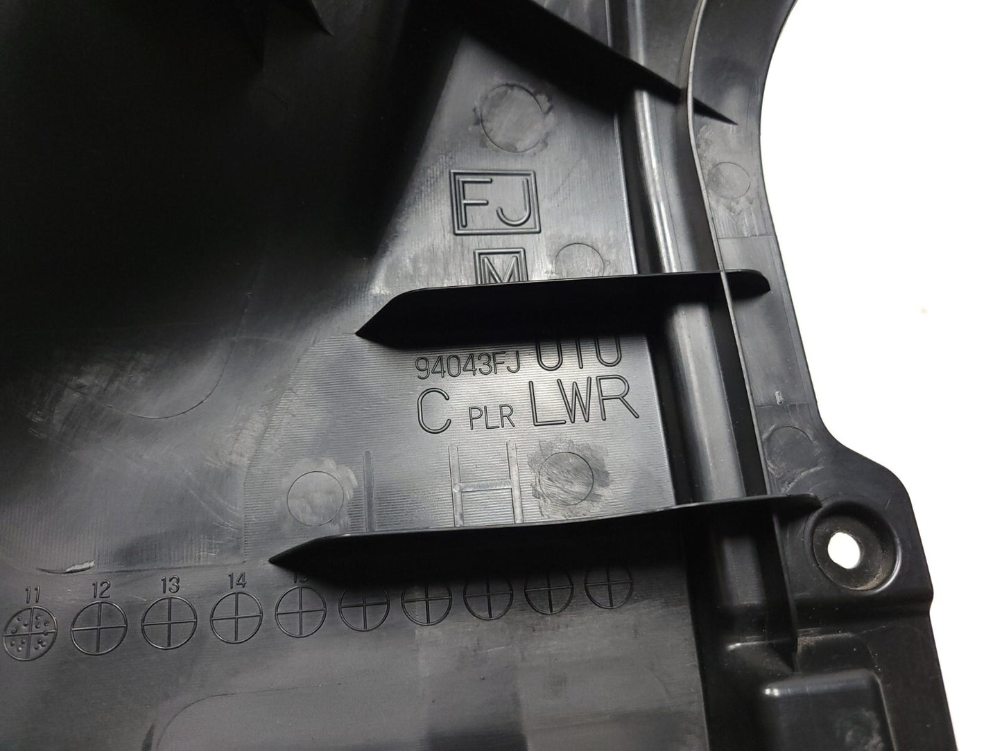 12-15 Subaru Impreza C Pillar Quarter Panel Lower Trim Left & Right OEM Sedan