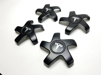 2021 Tesla Model 3 Wheel Center Cap 4pcs 1044234-b  OEM